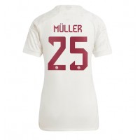 Zenski Nogometni Dres Bayern Munich Thomas Muller #25 Rezervni 2023-24 Kratak Rukav
